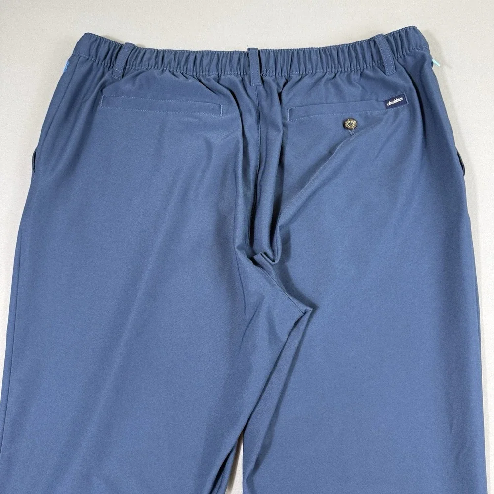 Chubbies‎ Everywhere Performance Pants Mens XXL Blue Drawstrings Stretch Beach